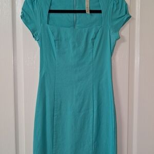 Lovely Day Turquoise Mini Dress